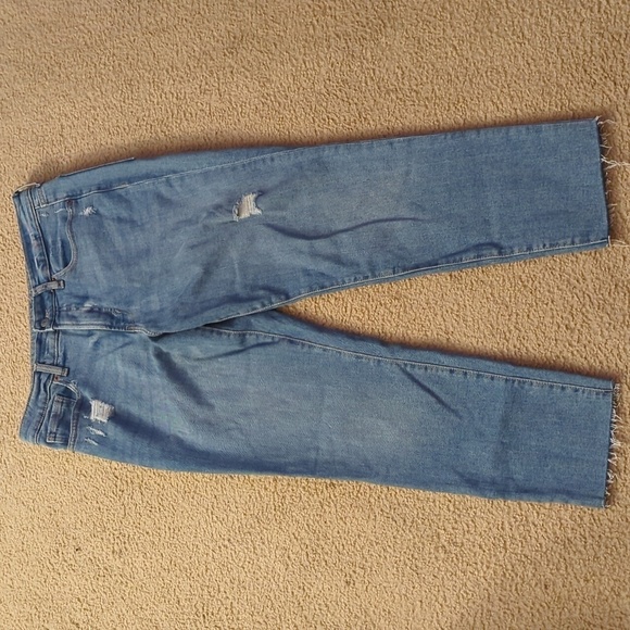 Old Navy High Rise O.G Straight Secret Smooth Pockets Jeans Size 12 - Picture 3 of 7